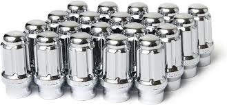 12X1.5 GORILLA CHROME ET SPLING LUGNUT(24 IN BOX)