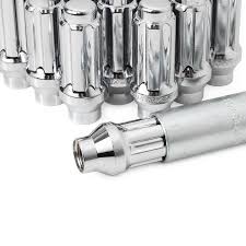 14X1.5 GORILLA CHROME ET SPLING LUGNUT(24 IN BOX)