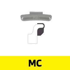 ( SPEC: MC ) WHL WEIGHTS 2.75 OZ 1.MATERIAL: STEEL   QTY:25PCS