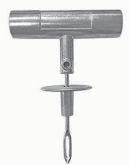T TOOL METAL HANDLE+OPEN EYE 1PCS