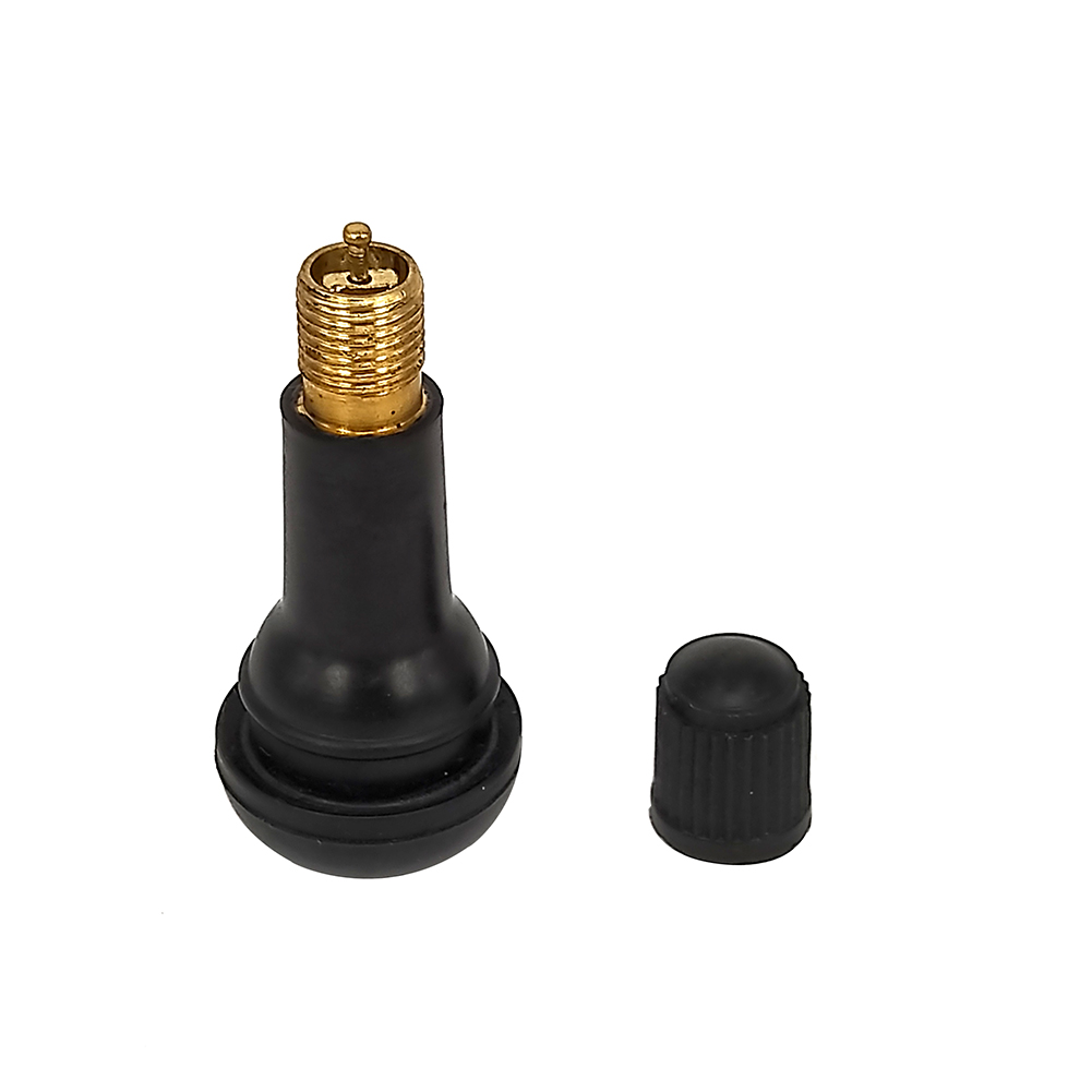BLACK RUBBER VALVE STEM TR413 ( 100 IN A BAG )
