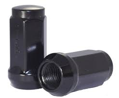 WHL NUTS 14&ast;1.50MM BLK ( 25 IN A BOX )